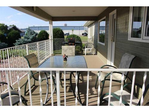 100 4Th Street, Picture Butte, AB - Outdoor With Deck Patio Veranda With Exterior