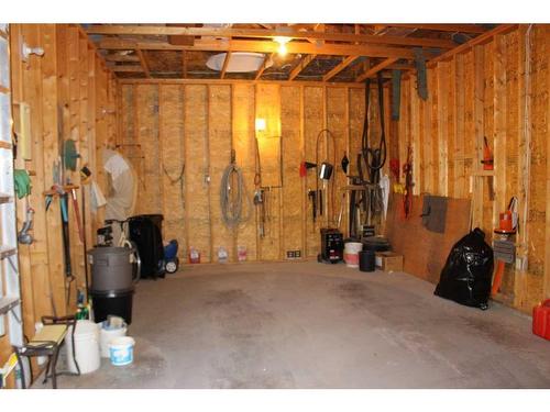 100 4Th Street, Picture Butte, AB - Indoor Photo Showing Garage