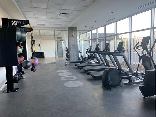 #115-102 Scenic Drive North, Lethbridge, AB - Indoor Photo Showing Gym Room