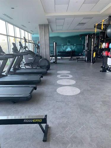 #115-102 Scenic Drive North, Lethbridge, AB - Indoor Photo Showing Gym Room