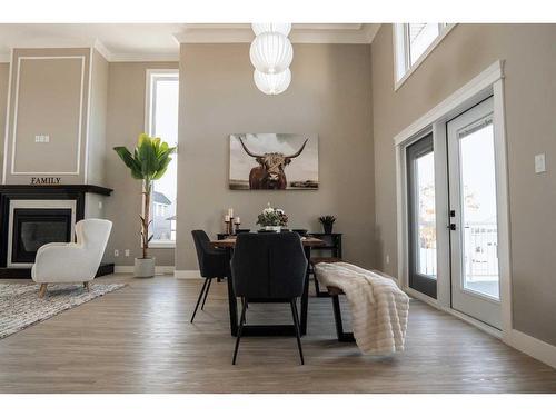 213 Greenwood Road, Coalhurst, AB - Indoor Photo Showing Dining Room