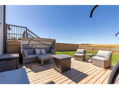 446 Bluebell Lane West, Lethbridge, AB - Outdoor With Deck Patio Veranda With Exterior