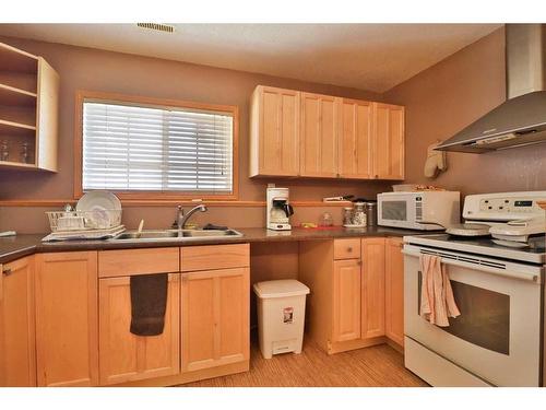 3 Squamish Boulevard West, Lethbridge, AB - Indoor Photo Showing Kitchen With Double Sink