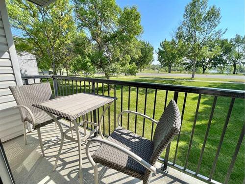 212B-295 Columbia Boulevard West, Lethbridge, AB - Outdoor With Deck Patio Veranda With Exterior