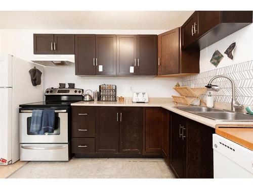 257 Columbia Boulevard West, Lethbridge, AB - Indoor Photo Showing Kitchen With Double Sink