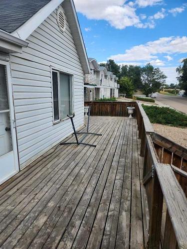 201 Centre Avenue, Milk River, AB - Outdoor With Deck Patio Veranda With Exterior