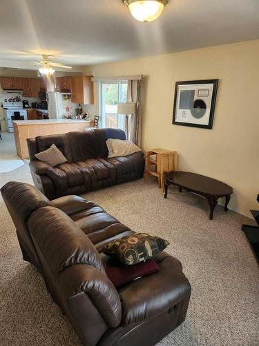 201 Centre Avenue, Milk River, AB - Indoor Photo Showing Living Room