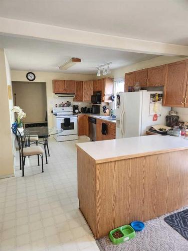 201 Centre Avenue, Milk River, AB - Indoor Photo Showing Kitchen