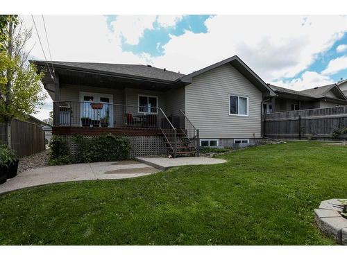 615 51 Avenue, Coalhurst, AB - Outdoor With Deck Patio Veranda