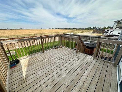 401 Devonia Way West, Lethbridge, AB - Outdoor With Deck Patio Veranda With View