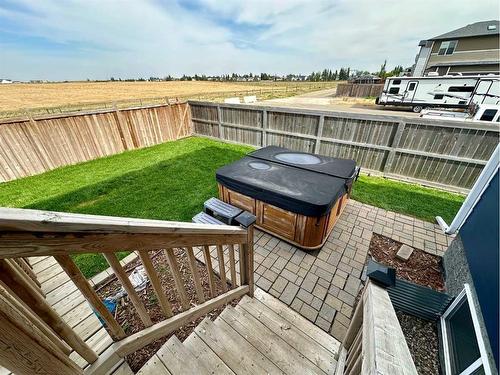 401 Devonia Way West, Lethbridge, AB - Outdoor With Deck Patio Veranda