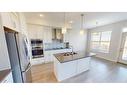 401 Devonia Way West, Lethbridge, AB  - Indoor Photo Showing Kitchen With Stainless Steel Kitchen With Upgraded Kitchen 