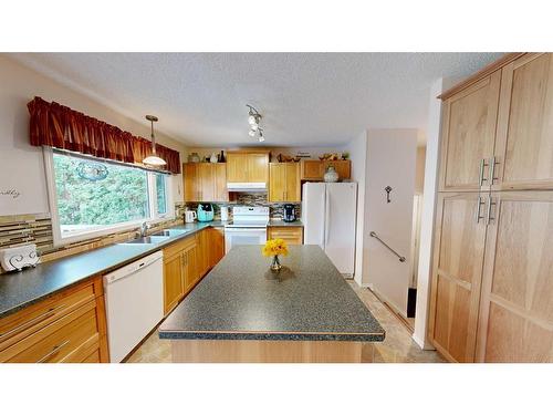 2021 17 Street North, Lethbridge, AB - Indoor Photo Showing Kitchen With Double Sink