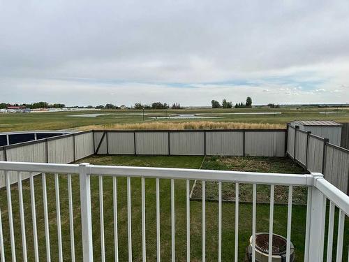 4717 7 Street, Coalhurst, AB - Outdoor With Deck Patio Veranda With View