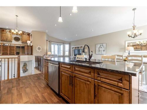 2609 Aspen Drive, Coaldale, AB - Indoor Photo Showing Kitchen With Double Sink