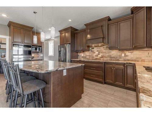 409 Arbourwood Terrace South, Lethbridge, AB - Indoor Photo Showing Kitchen With Upgraded Kitchen