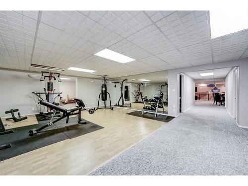 13538 19Th Avenue, Blairmore, AB - Indoor Photo Showing Gym Room