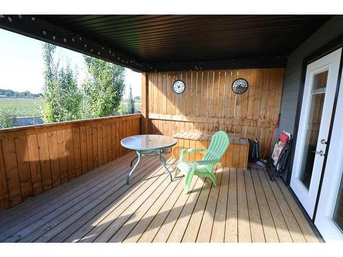 609 10 Avenue West, Barnwell, AB - Outdoor With Deck Patio Veranda With Exterior