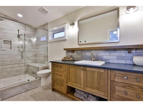 676 Lakeside Drive, Rural Vulcan County, AB - Indoor Photo Showing Bathroom