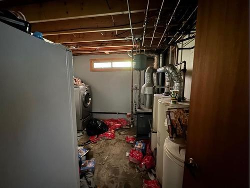 798 Hyde Street, Pincher Creek, AB - Indoor Photo Showing Basement