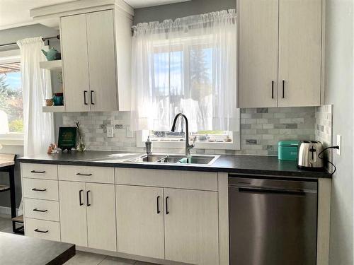 2117 19 Avenue South, Lethbridge, AB - Indoor Photo Showing Kitchen With Double Sink