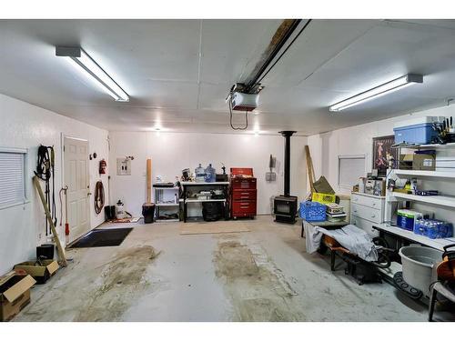 612 Grand Avenue, Carmangay, AB - Indoor Photo Showing Garage