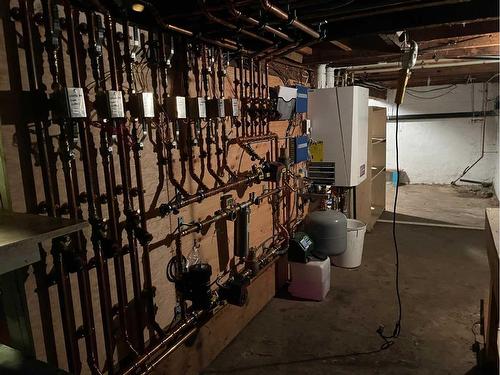 75 Center Street, Glenwood, AB - Indoor Photo Showing Basement