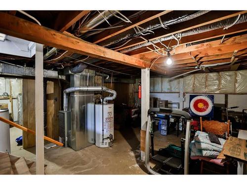 140 2 Street South, Lomond, AB - Indoor Photo Showing Basement