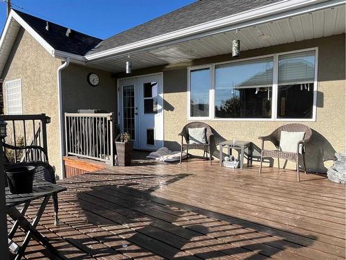 242W 100S, Raymond, AB - Outdoor With Deck Patio Veranda With Exterior