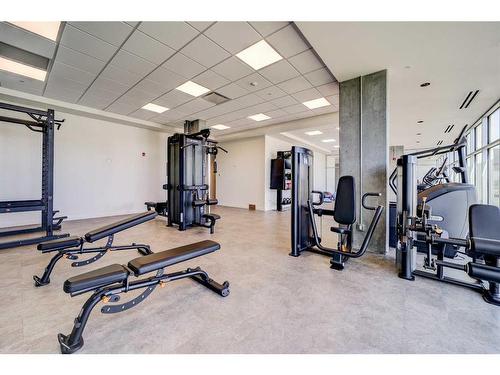 224-102 Scenic Drive North, Lethbridge, AB - Indoor Photo Showing Gym Room