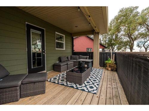 4631 62A Avenue, Taber, AB - Outdoor With Deck Patio Veranda With Exterior