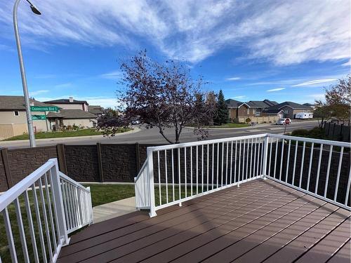 3-410 Couleecreek Boulevard South, Lethbridge, AB - Outdoor With Deck Patio Veranda With Exterior