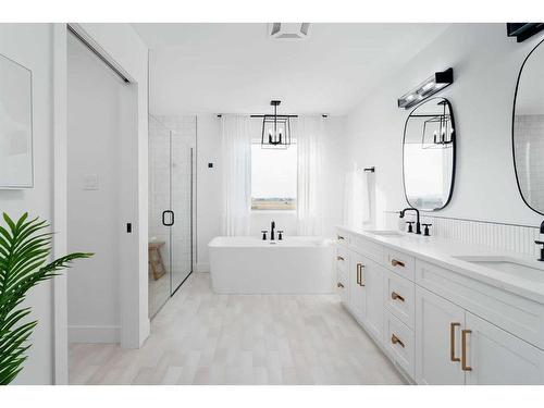 525 Malahat Green West, Lethbridge, AB - Indoor Photo Showing Bathroom