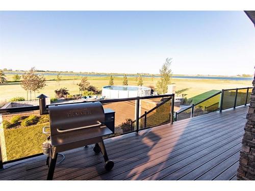 14 Countrylane Blvd, Rural Taber, M.D. Of, AB - Outdoor With Body Of Water With Deck Patio Veranda With View