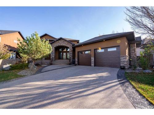 135 Stonecrest Point West, Lethbridge, AB - Outdoor With Facade