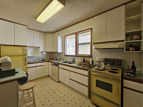 804 8 Avenue South, Lethbridge, AB - Indoor Photo Showing Kitchen With Double Sink