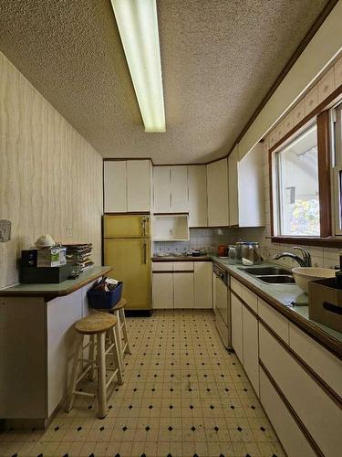 804 8 Avenue South, Lethbridge, AB - Indoor Photo Showing Kitchen With Double Sink