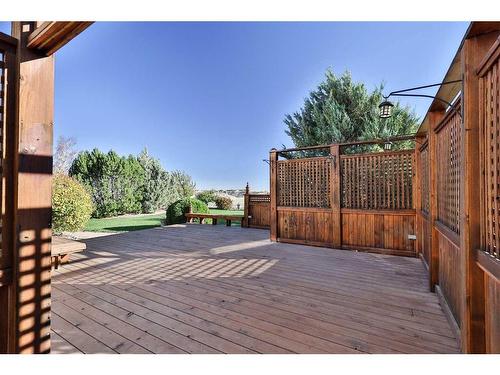 84 Canyon Boulevard West, Lethbridge, AB - Outdoor With Deck Patio Veranda With Exterior