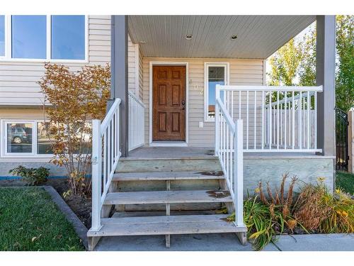 402 10A Street, Nobleford, AB - Outdoor With Deck Patio Veranda