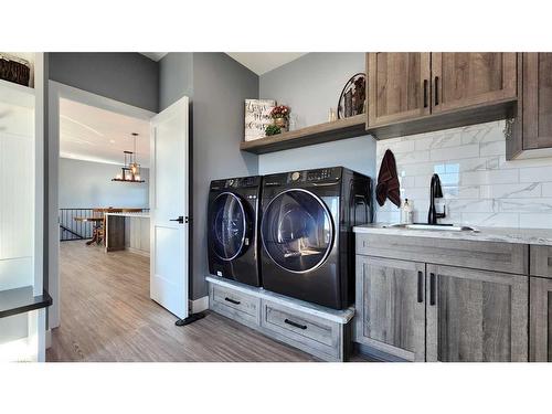 37 Quarry Bank Road, Raymond, AB - Indoor Photo Showing Laundry Room