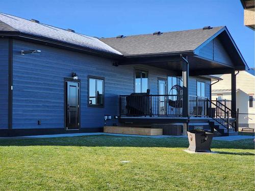 37 Quarry Bank Road, Raymond, AB - Outdoor With Deck Patio Veranda