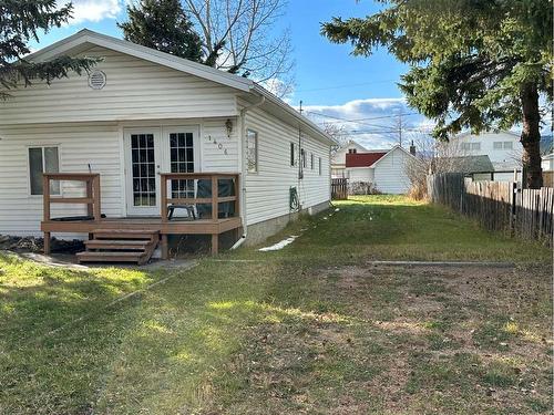 1406 85 Street, Coleman, AB - Outdoor With Deck Patio Veranda