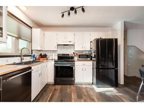 1602 20 Avenue North, Lethbridge, AB - Indoor Photo Showing Kitchen With Double Sink