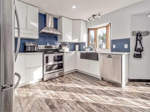 182 Heritage Close West, Lethbridge, AB - Indoor Photo Showing Kitchen With Upgraded Kitchen