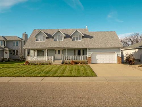 5810 46 Street, Taber, AB - Outdoor With Deck Patio Veranda With Facade