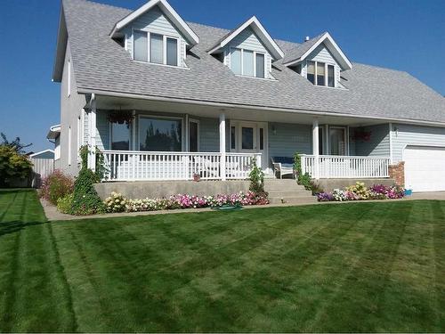 5810 46 Street, Taber, AB - Outdoor With Deck Patio Veranda With Facade