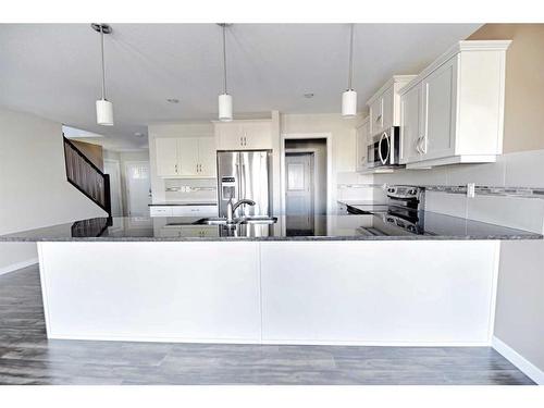 493 Devonia Way West, Lethbridge, AB - Indoor Photo Showing Kitchen With Upgraded Kitchen