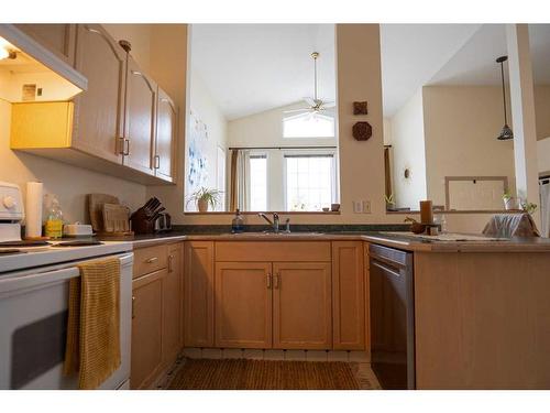 10 Athabasca Way West, Lethbridge, AB - Indoor Photo Showing Kitchen With Double Sink