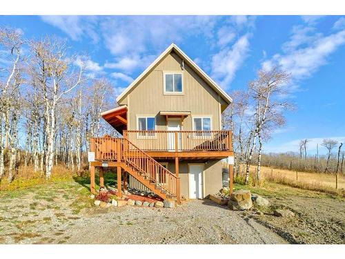 305 1St Avenue, Beaver Mines, AB - Outdoor With Deck Patio Veranda