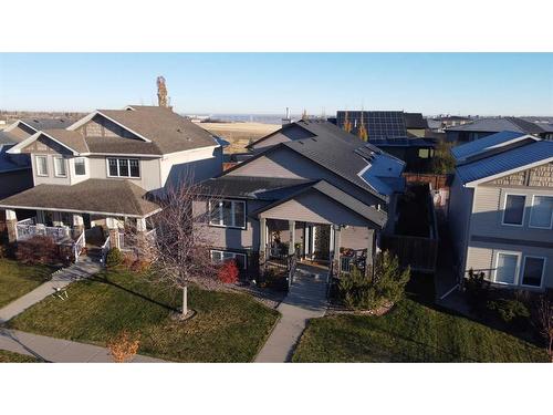 199 Riverstone Boulevard West, Lethbridge, AB - Outdoor With Deck Patio Veranda With Facade